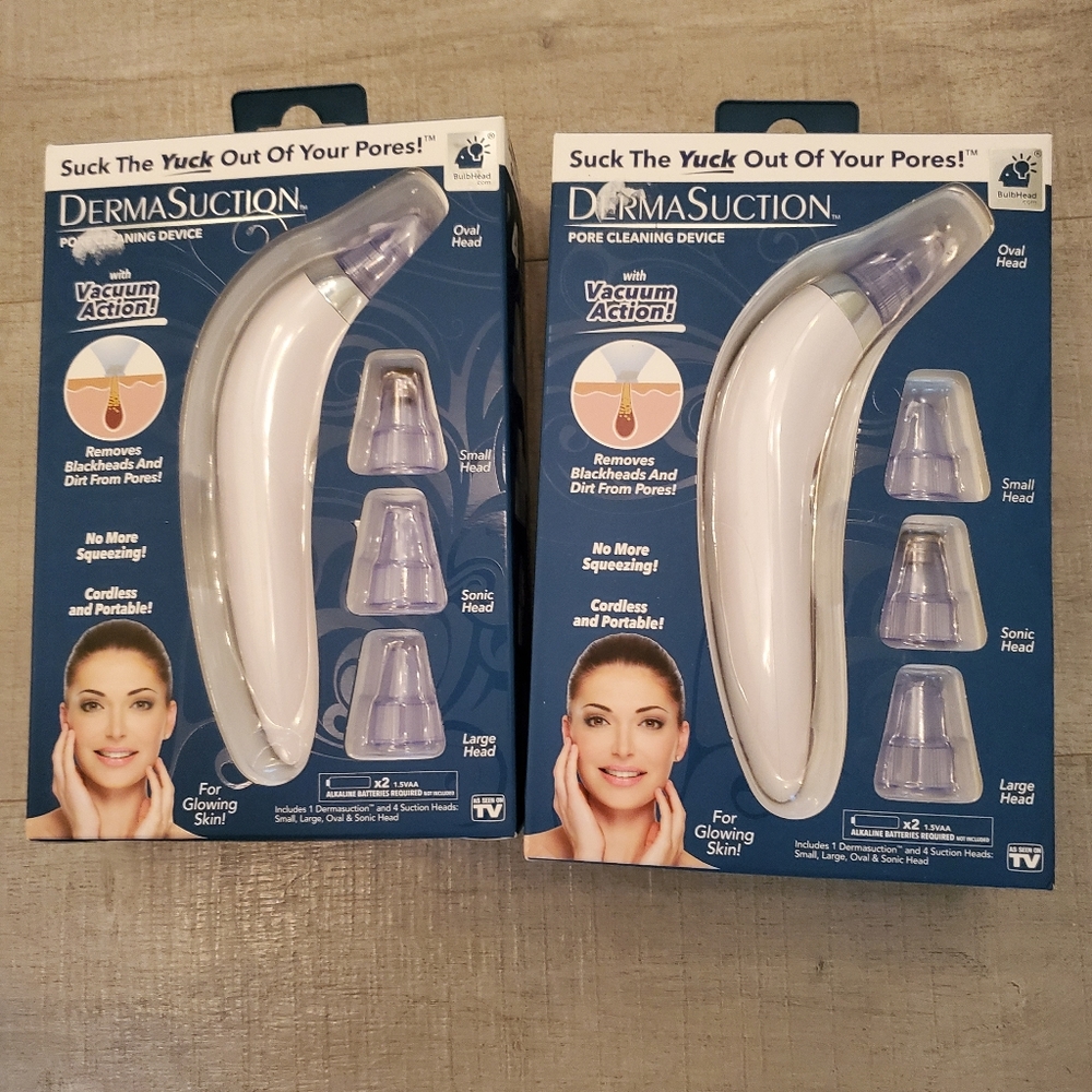Two new in box derma suction